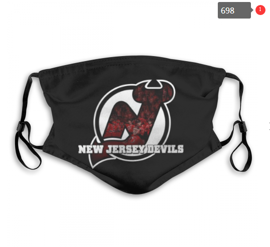 NHL New Jersey Devils #15 Dust mask with filter